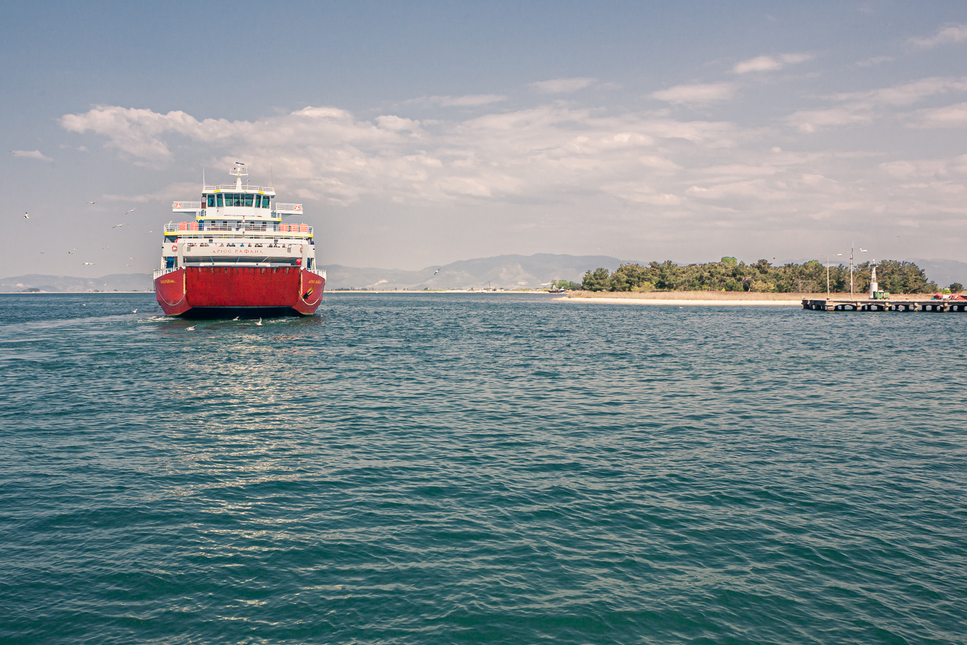 Ferry to Keramoti