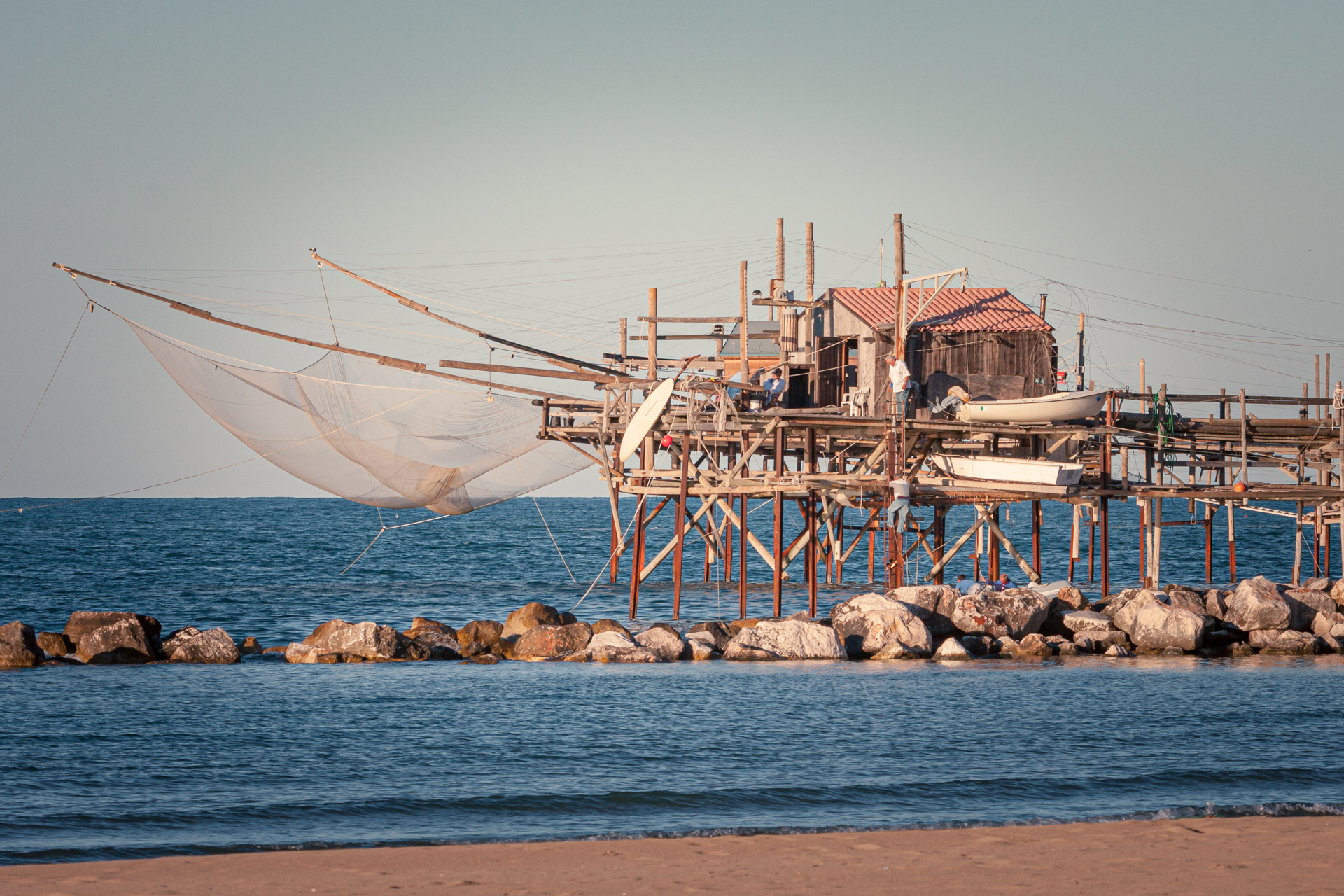 Fishing hut in Termoli