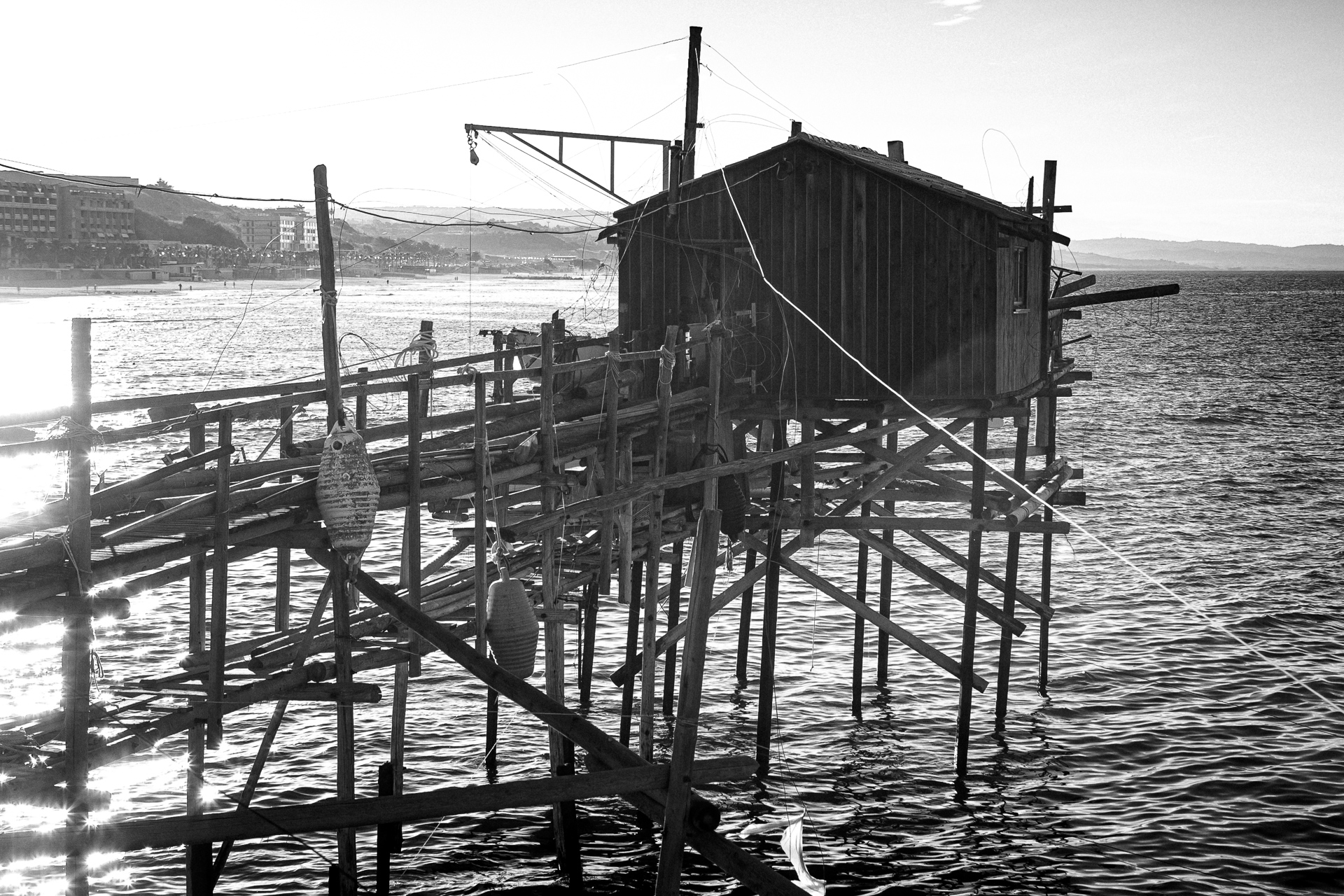 Fishing hut in Termoli